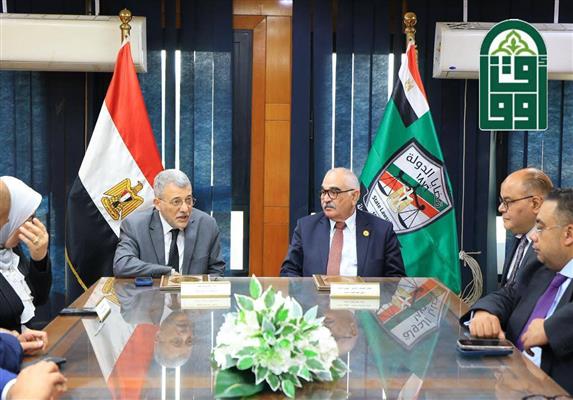 بروتوكول تعاون مشترك بين قضايا الدولة وهيئة الأوقاف المصرية